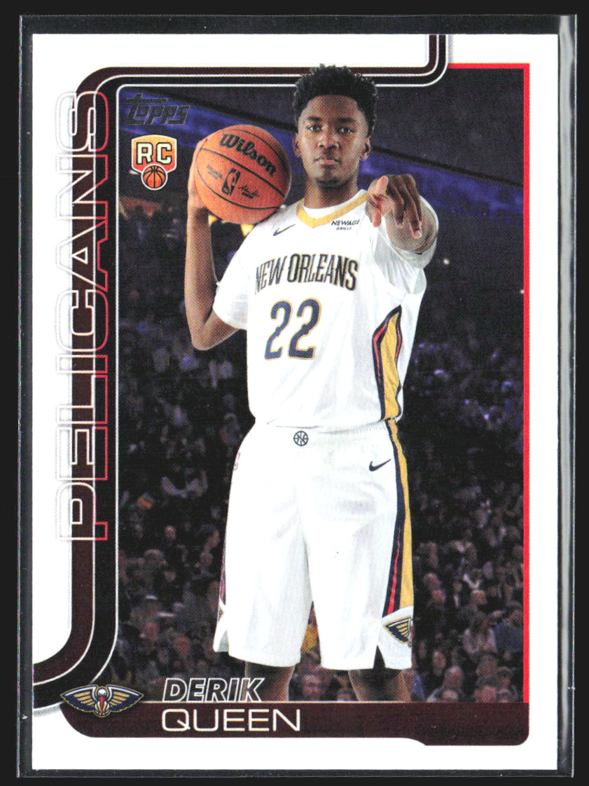 2025 Topps Basketball Derik Queen RC Rookie Card #213 Flagship