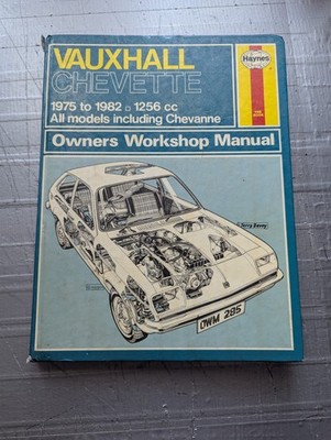 Vauxhall (Opel) Chevette (1975-1982) Haynes Werkstatthandbuch