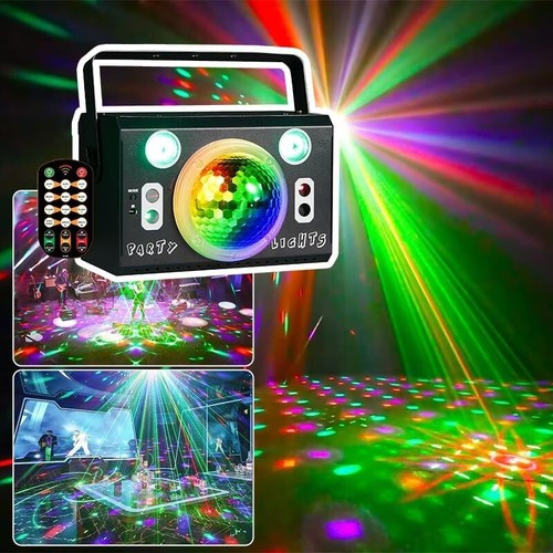 Versatile Sound Activated Disco Ball Light - Perfect for Parties & Gatherings - Picture 3 of 9