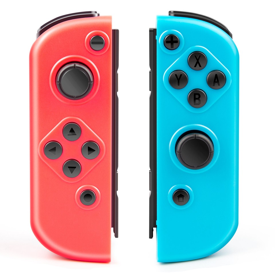 Left Right Controller Pair Wireless Controller For Nintendo Switch Left + Right Gamepad ...