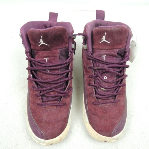 maroon suede jordan 12