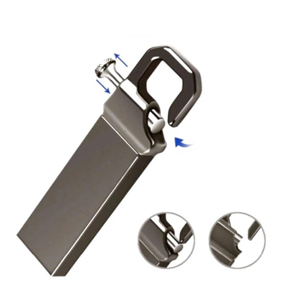 USB 2.0 32GB-2TB Flash Drive Memory Stick High Speed Stick Storage Thumb Key - Image 3 of 4