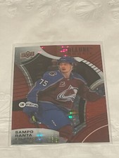 2021-22 UD Allure Red Rainbow Rookies #141 Sampo Ranta - Colorado Avalanche HR1