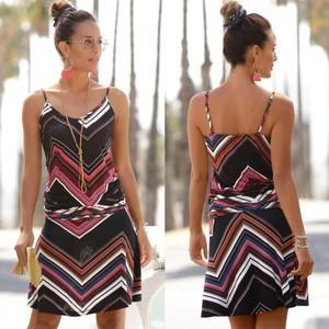 striped sundress