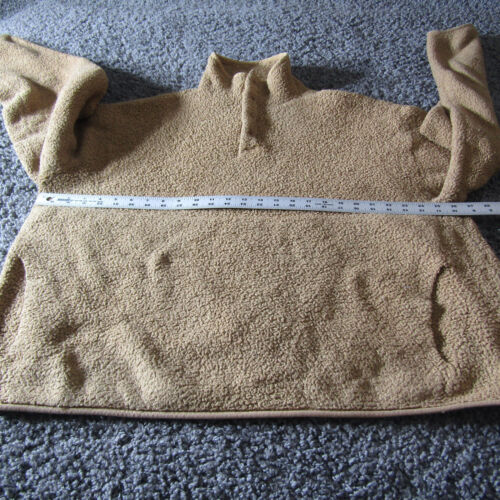 Skims Pullover Womens 4X/5X Camel Cozy Knit Sherpa Fuzzy Casual Preppy - Picture 5 of 9