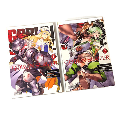 Goblin Slayer Manga Volume 1 and 2, Kumo Kagyu, Kouske Kurose, Yen Press, Mature