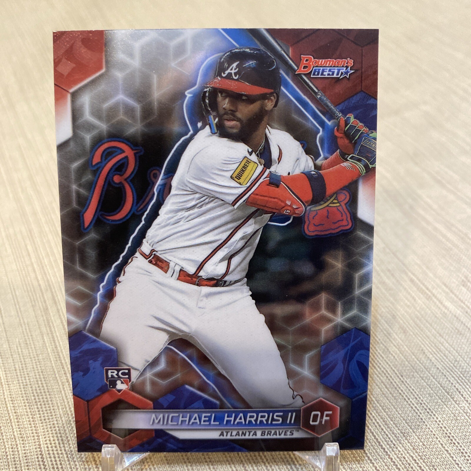 2023 Bowman's Best Michael Harris Atlanta Braves RC #27 Rookie Baseball Card