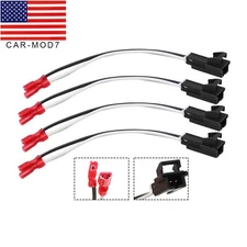 4X For GMC Chevy Buick Cadillac 72-4568 Radio Speaker Wiring Harness Adapter Hot