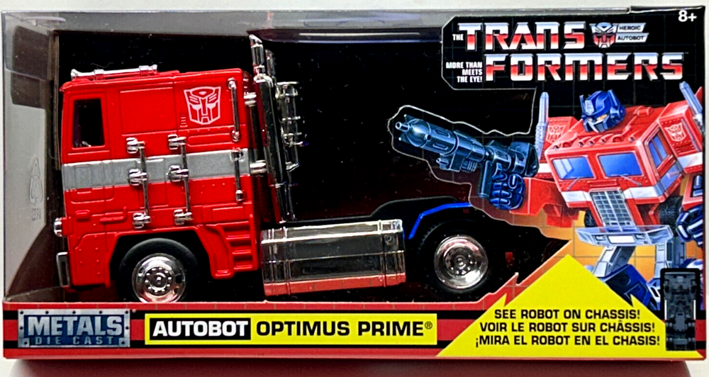 1/32 Scale Jada Toys Hollywood Rides AutoBot Optimus Prime Action Figure