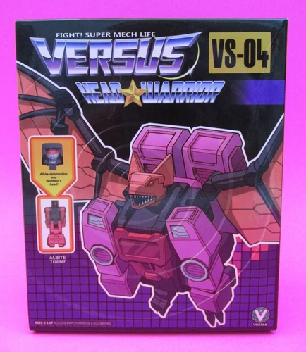 Super Mech Life Versus Headwarrior🔥 VS-04 Inspiration Bat🔥 Complete W/ Manual