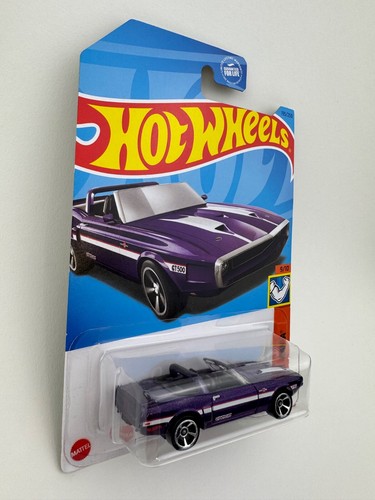 Hot Wheels 2023 HW Muscle Mania 9/10 Purple Metallic '69 Shelby GT-500 - Picture 2 of 7