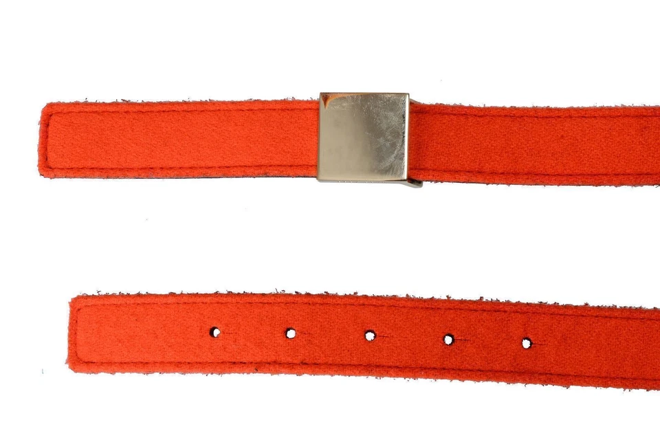 Cinturón reversible de cuero y lana para mujer Hugo Boss talla XS Foto 2 de 2