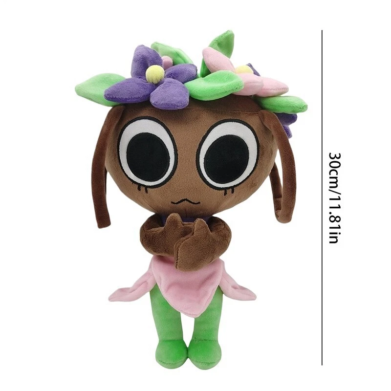 30cm Dandy’s World Plush Doll Bassie Plush Stuffed Toy Pillow Kids Gift Birthday - Image 2 of 4