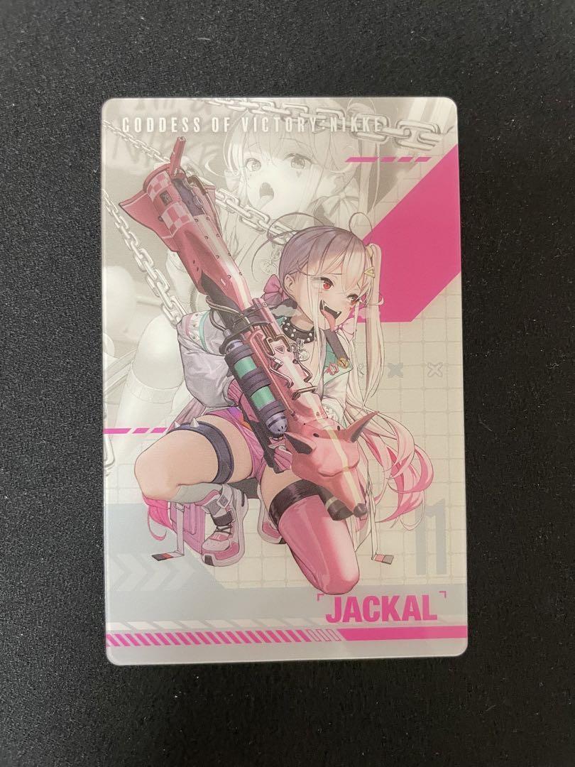 JACKAL Goddess of Victory NIKKE Gun Girl Metal Card