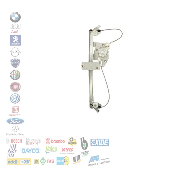 ALZAVETRO ALZACRISTALLI ELETTRICO ANTERIORE SX SMART FORTWO CABRIO CITY-COUPE - Immagine 2 di 4