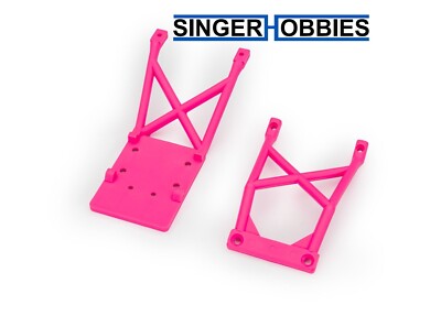 Traxxas 3623-PINK Skid Plate Stampede 2wd Front/Rear TRA1
