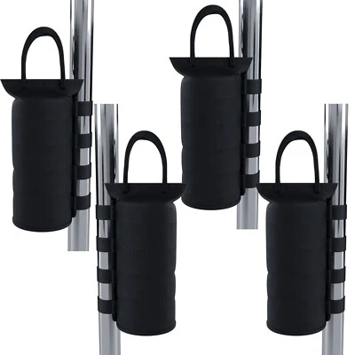 BRICOZONE 4 Pesi per gazebo zavorra sacchi sabbia universali da riempire per ombrellone