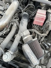Ams Performance Black High Flow Intake Kit W Heat Shield For Mitsubishi Evo X