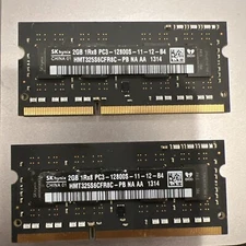 2x 2GB RAM 1RX16 PC3L 12800s (from a 2012 MacBook Pro)