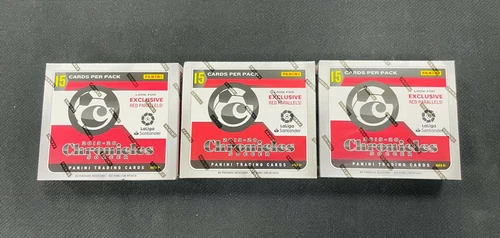 2019-20 Panini Chronicles Soccer TMall LaLiga Santander 3 Mini Hobby Boxes