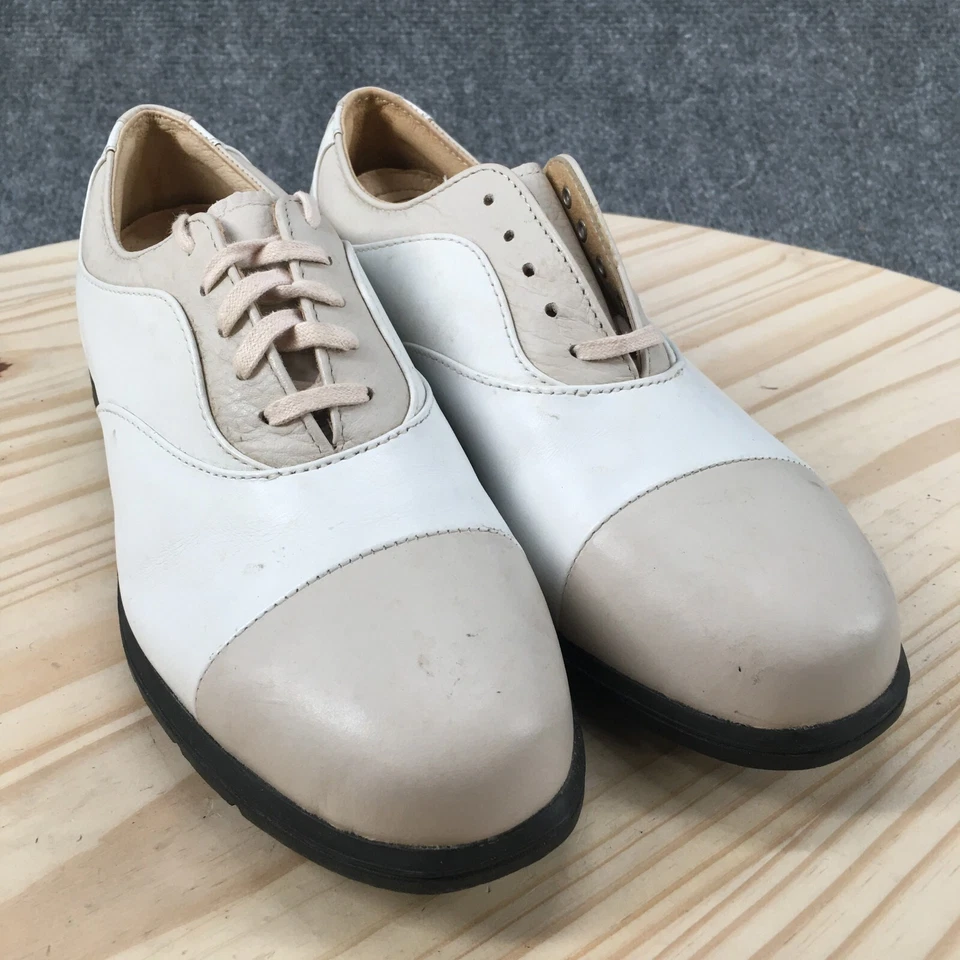 Nike Cole Zapatos Mujer 6 Golf Air Verdana Oxford Botines Tenis 021101 Beige Foto 3 de 4