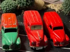 VINTAGE DINKY TOYS AUSTIN DELIVERY VANS -NESTLE, BP SHELL & BROOKE BOND TEA
