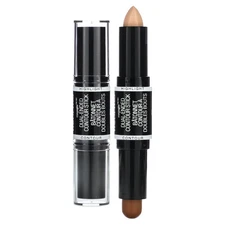 MegaGlo, Dual-Ended Contour Stick, Medium/Tan, 0.28 oz (8 g)