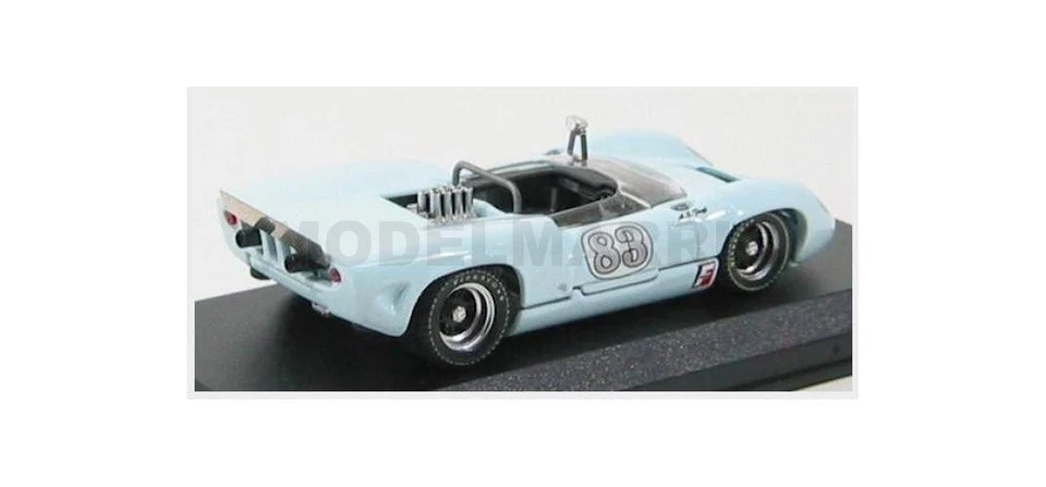 BEST-MODEL 9292 LOLA - T70 SPIDER N 83 NASSAU 1966 A.J. FOYT - VERY LIGHT BLUE - - Immagine 2 di 2