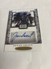 2021 Sage Premier Draft - Autographs Jovan Grant #A31 (AU, RC)
