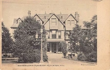 Postcard NC: Governor's Mansion, Raleigh, North Carolina, UDB Posted 1908