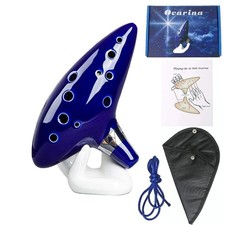 Musical 12 Hole Ocarina Ceramic Alto C Legend of Zelda Ocarina Flute Instrument