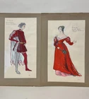 Costume Designs for Benedick & Beatrice - Much Ado About Nothing - Theatre Opera