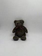 Gund Jointed Brown Bear Plush 11" Stuffed Animal 1982 Vintage