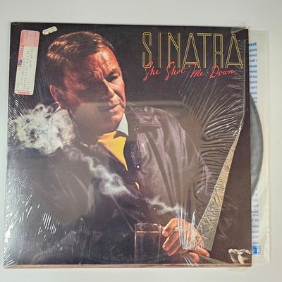 Frank Sinatra - She Shot Me Down LP Record 1981 Reprise Jazz 33 RPM