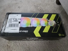 MSI MAG CoreLiquid E360 360mm AIO ARGB Cooler Triple 120mm Fans - LGA/AM5 White