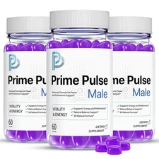 Prime Pulse Male Enhancement Gummies for ED, Prime Pulse Male Gummies (3 Pack)