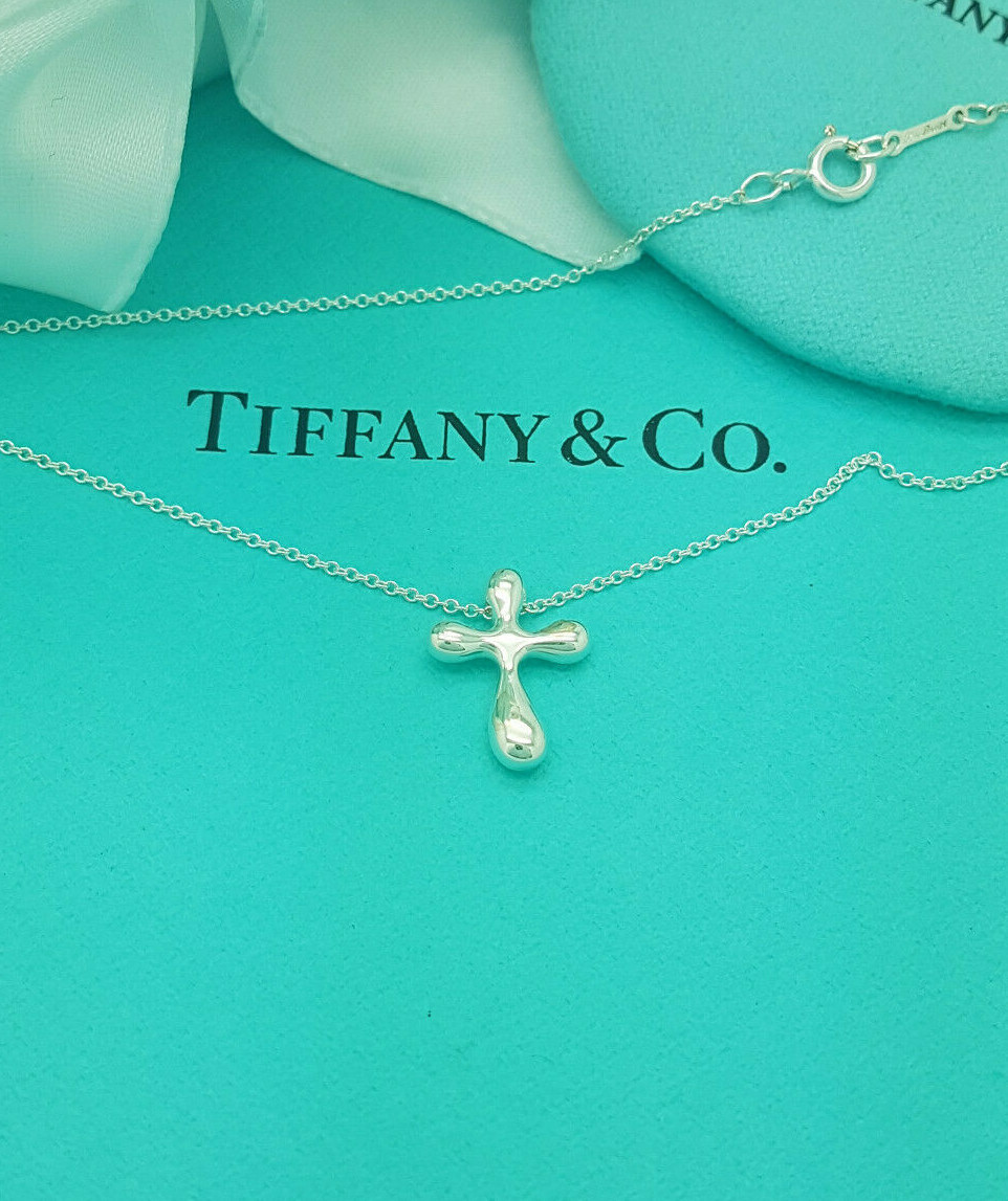 Tiffany & Co. Elsa Peretti Cross Pendant 16