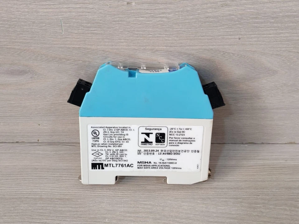 BARRERA DE SEGURIDAD DIODO DERIVACIÓN MTL7761AC - NUEVA SIN CAJA Foto 3 de 4