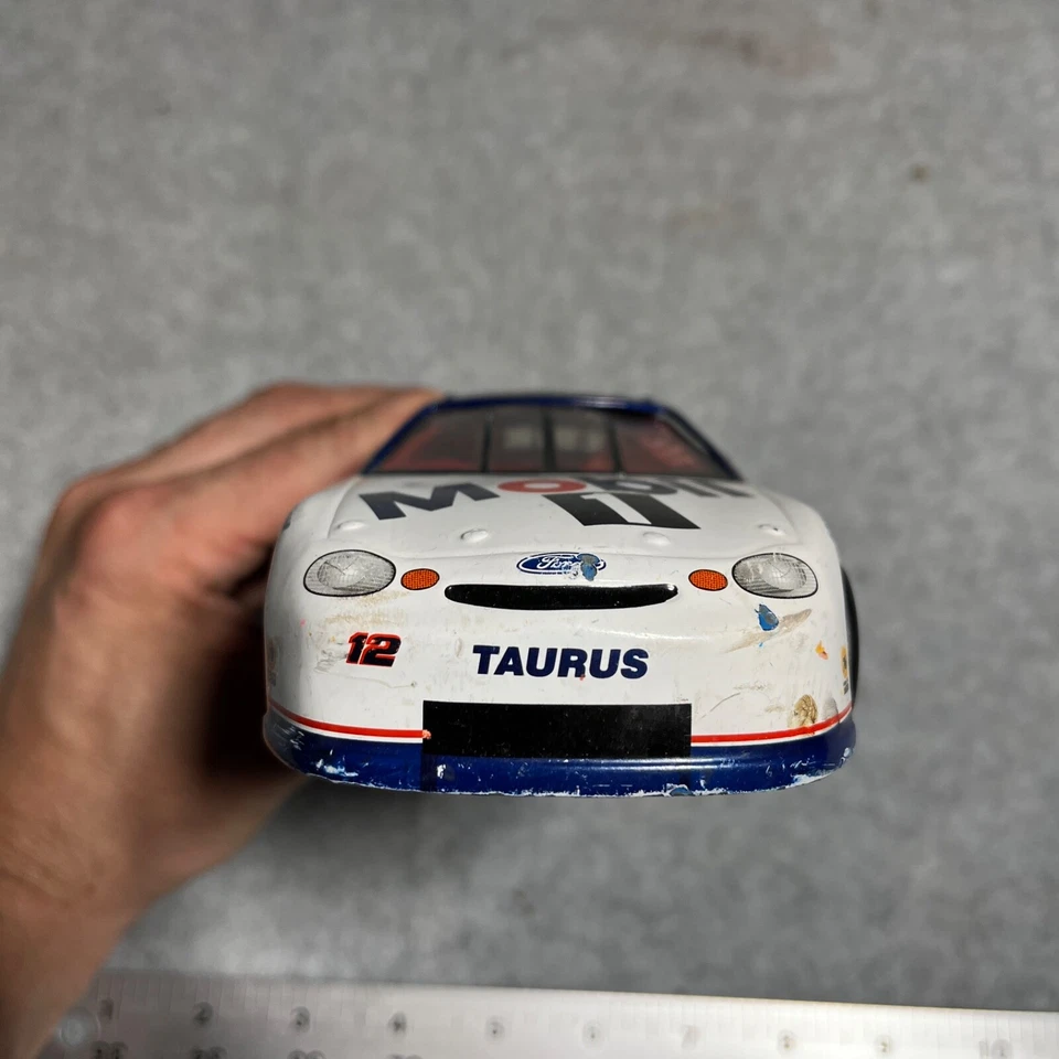 1997 Hot Wheels Mattel Nascar #12 Jeremy Mayfield 1:24 Mobil 1 car - Image 4 of 4