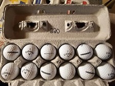 12 Callaway Supersoft Golf Balls --  Used in great shape