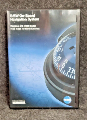 BMW ON-BOARD NAVIGATION - CALIFORNIA & NEVADA DIG. ROAD MAP CD-ROM 2001-2 (C7B3)