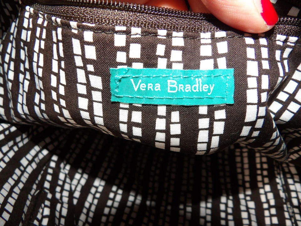 Vera Bradley Hadley Selva Lluvia Cartera Bolso de Hombro Bandolera Doble Asa Foto 3 de 4