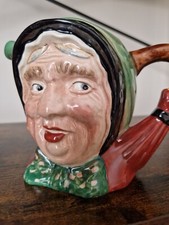 VINTAGE BESWICK WARE DICKENS "SAIREY GAMP  CHARACTER 169 TEAPOT HEIGHT  13cm.