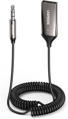 UGREEN Aux Bluetooth Adapter Auto 5.3  Freisprechanruf Wireless Musik