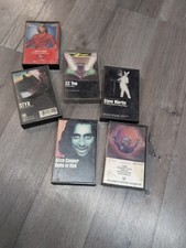 vintage cassette tape lot Of 6. A8