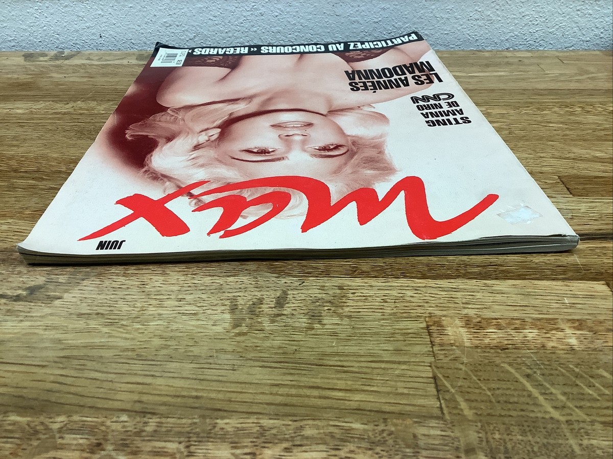 MADONNA　表紙特集雑誌　Max!　 (1991年 )　フランス雑誌 MADONNA 表紙特集雑誌 Max! (1991年 ) フランス雑誌