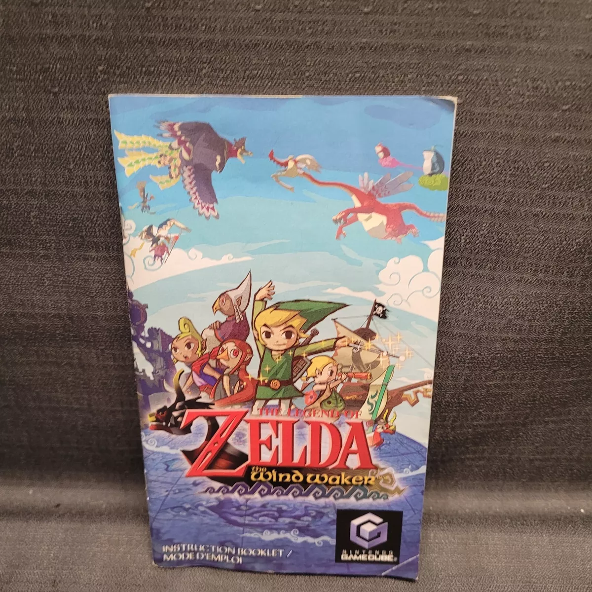 Zelda Wind Waker HD, Item, Box, and Manual