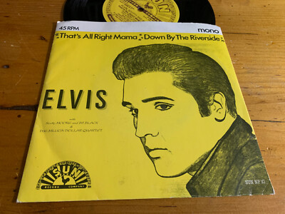 7'' ITALY   1989 Elvis Presley That's All Right Mama
