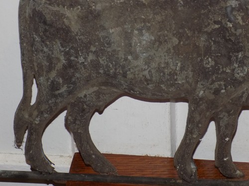 Vintage Cow Hollow Body Weathervane - Picture 7 of 8