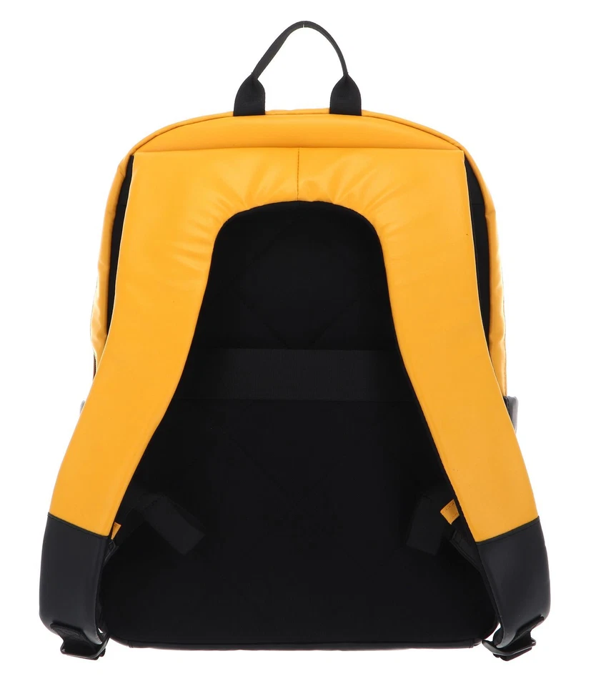 MANDARINA DUCK Eco Coated Backpack Rucksack Rucksack Duck Yellow dunkelgelb Neu - Bild 3 von 4